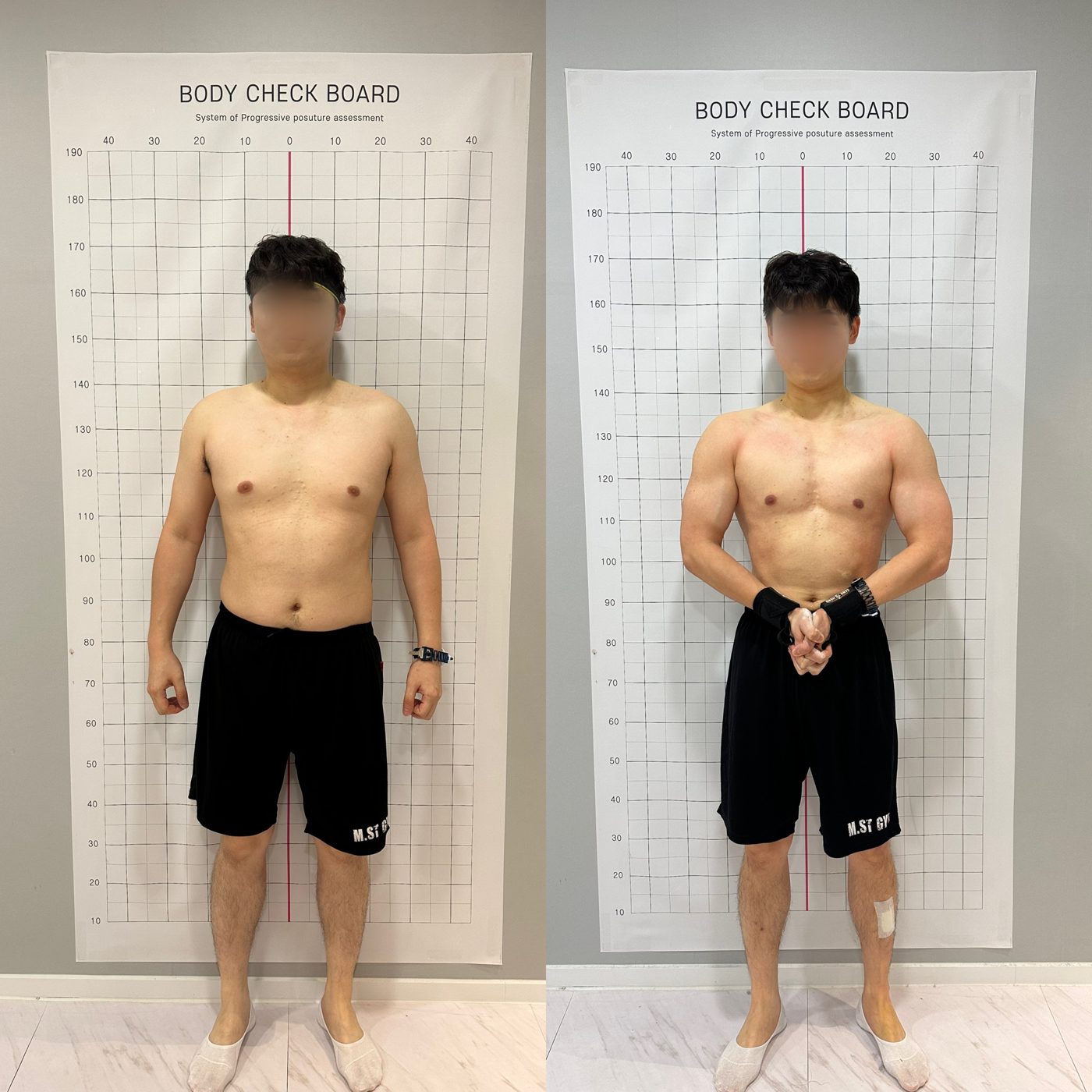 라이칸짐 회원 비포 애프터 4